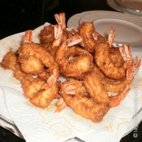Langostinos a la Gabardina