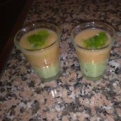 Chupito de Espuma de Gazpacho