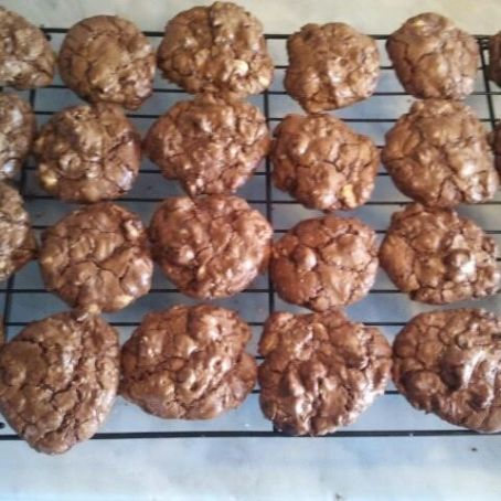 Cookies de chocolate al cubo