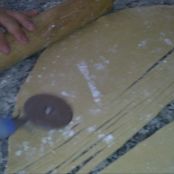 Pasta Casera al Huevo - Paso 1