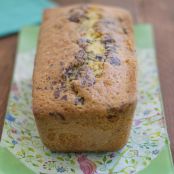 Bizcocho de naranja con chocolate