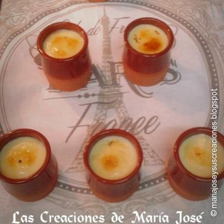 Natillas de Naranja