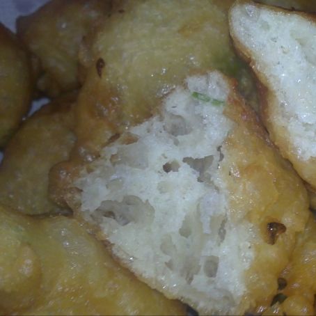 Churros de ajo y perejil