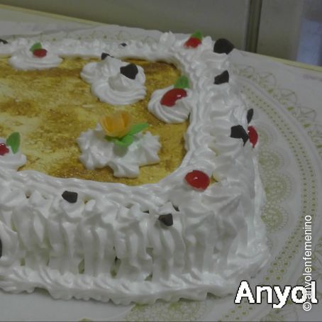 Tarta de merengue y chocolate