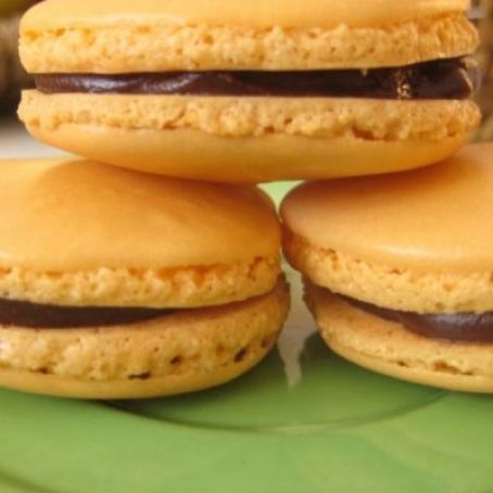Macarons de plátano y chocolate; Chocolate
