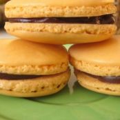 Macarons de plátano y chocolate; Chocolate