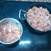 Paella de pollo - Paso 3