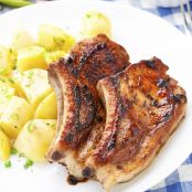 Chuletas de cerdo al horno