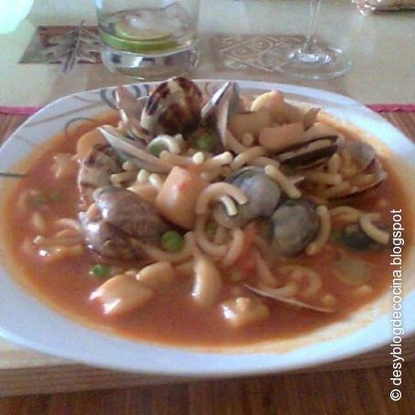 Fideos a la Marinera