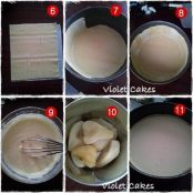 Tarta cremosa de peras - Paso 2