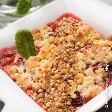 Crumble de fresas