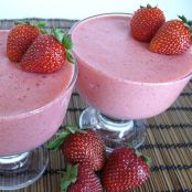 Fresas en leche