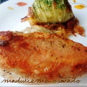 POLLO CON PATATAS HASSELBACK
