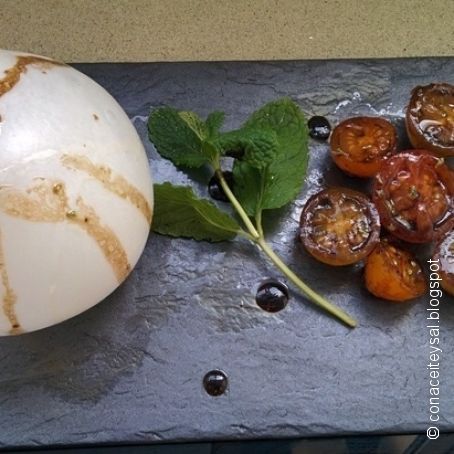 Mozzarella Ballon o como dejar a todos con la boca abierta