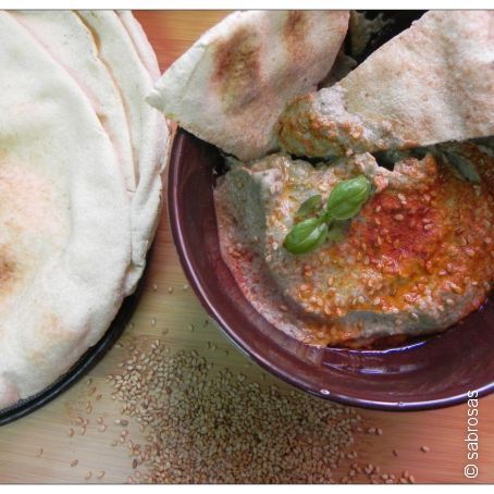 Baba ganoush, mutabal o paté de berenjenas