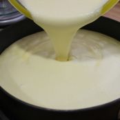 Tarta de queso al horno con mermelada de frutos del bosque - Paso 7