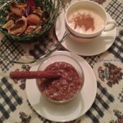 Arroz con leche de chocolate y canela
