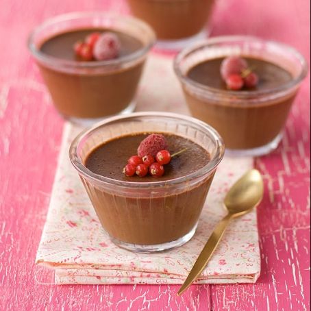 Receta de crema de chocolate al horno