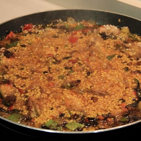 Arroz con pollo y verduras fácil