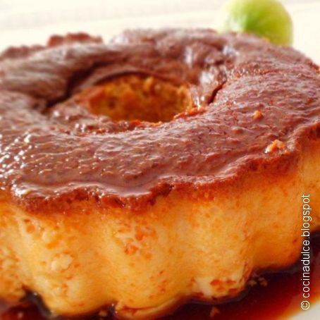 Flan de huevo (al limón)