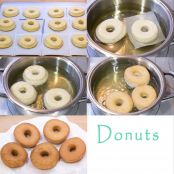 Donuts con glaseado de frambuesa - Paso 4