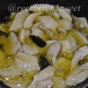 Emulsión de patata y boletus confitados al ajo negro - Paso 2