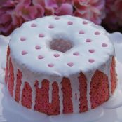 Pink angel food