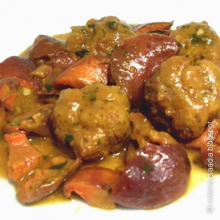 Albóndigas con Níscalos