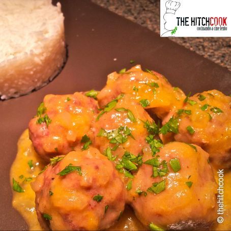Albóndigas con salsa de naranja