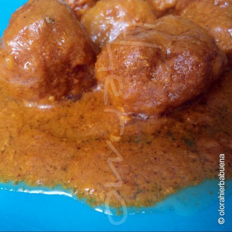 Albóndigas en sobreusa