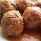 Albóndigas de ternera en salsa fácil