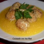 Albóndigas en caldo fáciles