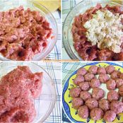 Albóndigas al pimentón. - Paso 1