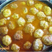 Albóndigas al pimentón. - Paso 3