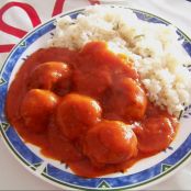 Albondigas con tomate