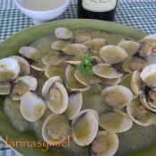 Almejas a la marinera.