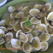 Almejas a la marinera. - Paso 5