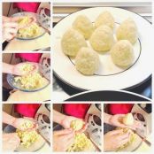 Arancini de gambas con mayonesa picante - Paso 3