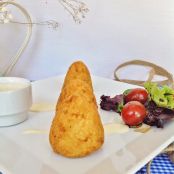 Arancini de gambas con mayonesa picante - Paso 5