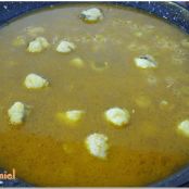 Rossejat de rape y gambas. - Paso 6