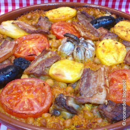 Arroz al horno