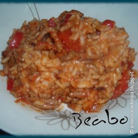 Arroz boloñesa