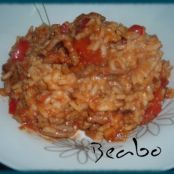 Arroz boloñesa