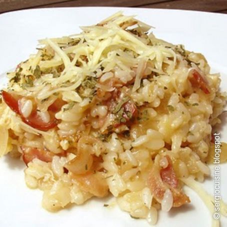 Arroz a la Carbonara