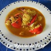 ARROZ CALDOSO CON BOGAVANTE