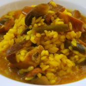 Arroz meloso con costillas