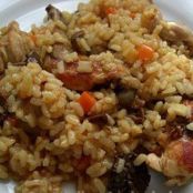 Arroz con conejo a la cacereña