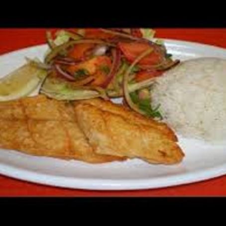 arroz con pescado