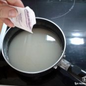 Azúcar invertido - Paso 1