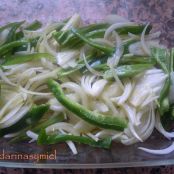 Bacalao gratinado con verduras. - Paso 1